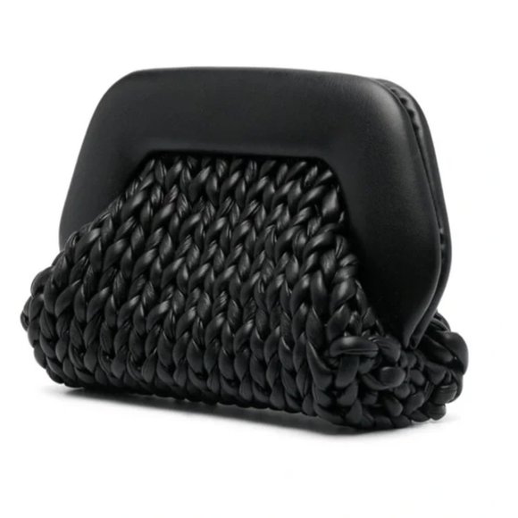 Themoire Woven Clutch Bag - Picture 1 of 7